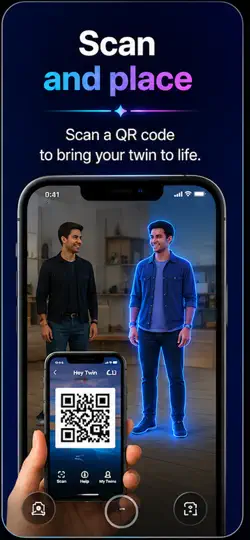 Captura de pantalla de Hey Twin App en iPhone 2