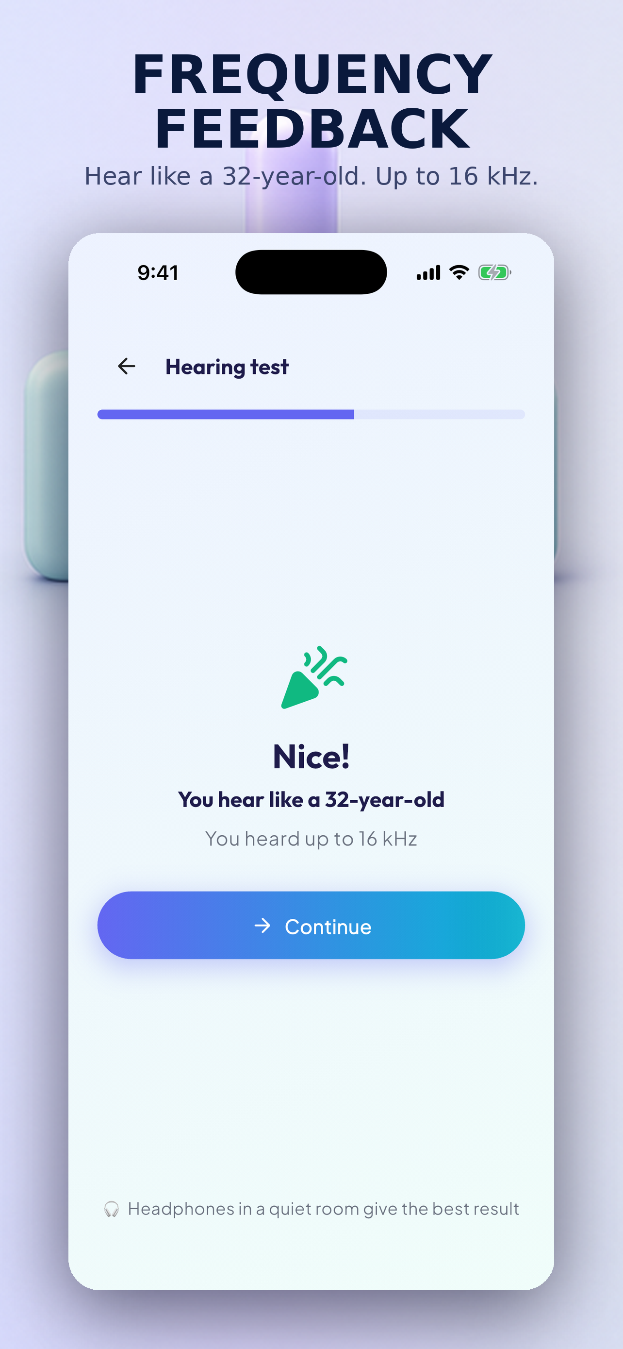 EarCheck: Hearing Test screenshot 3