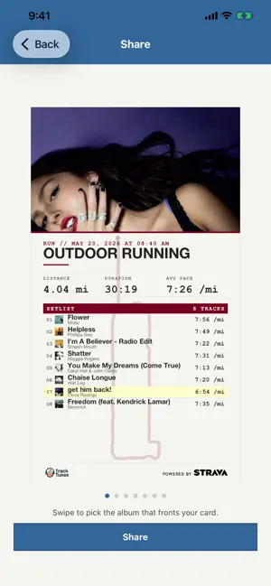 TrackTunes screenshot 2