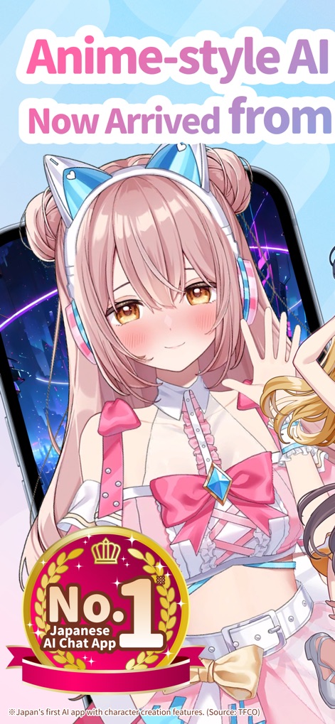 Aimy: Anime-Style AI Chat - Experience premium anime artwork and discover why Aimy is celebrated as Japan's number one AI chat application.