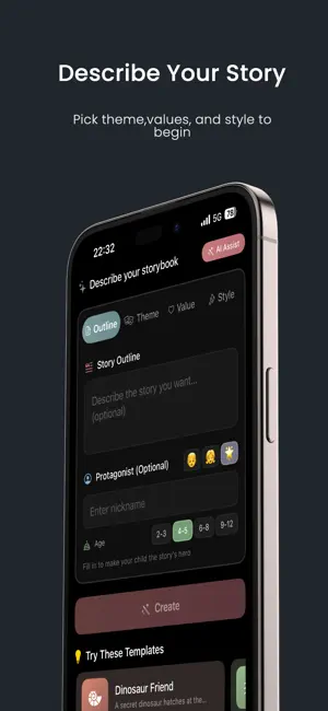 Pocketale - AI Storybook Maker screenshot 1