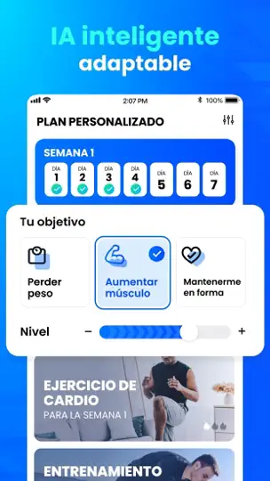 Captura de pantalla de Ejercicios En Casa -Sin Equipo en iPhone 6