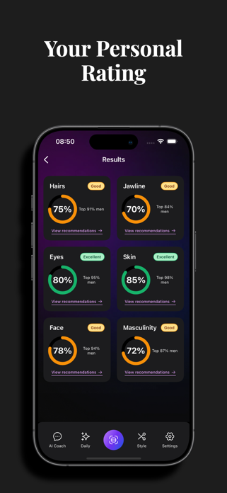 ILookMax AI: Self-Improvement Screenshot 2 of 6