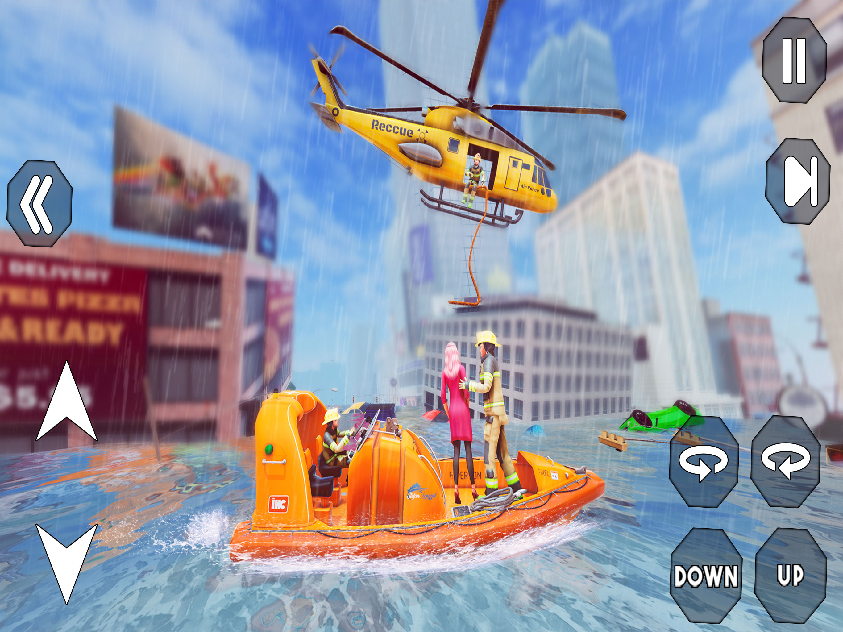 Flood Hero Emergency Rescue 3D screenshot 6