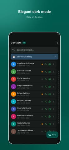 Recover Contacts - Phonebook iPhone screenshot