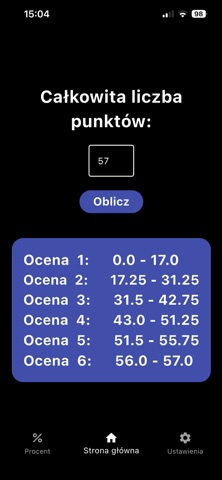 Kalkulator Ocen Screenshot 6 of 6