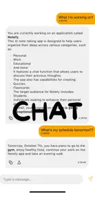 Ai note taker-notebooklm chat screenshot #3 for iPhone