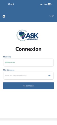My ASK ASSURANCE screenshot