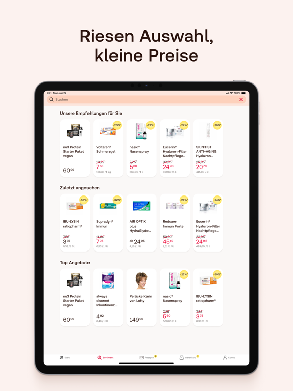 Shop Apotheke: E-Rezept & mehr App Store preview screenshot 11