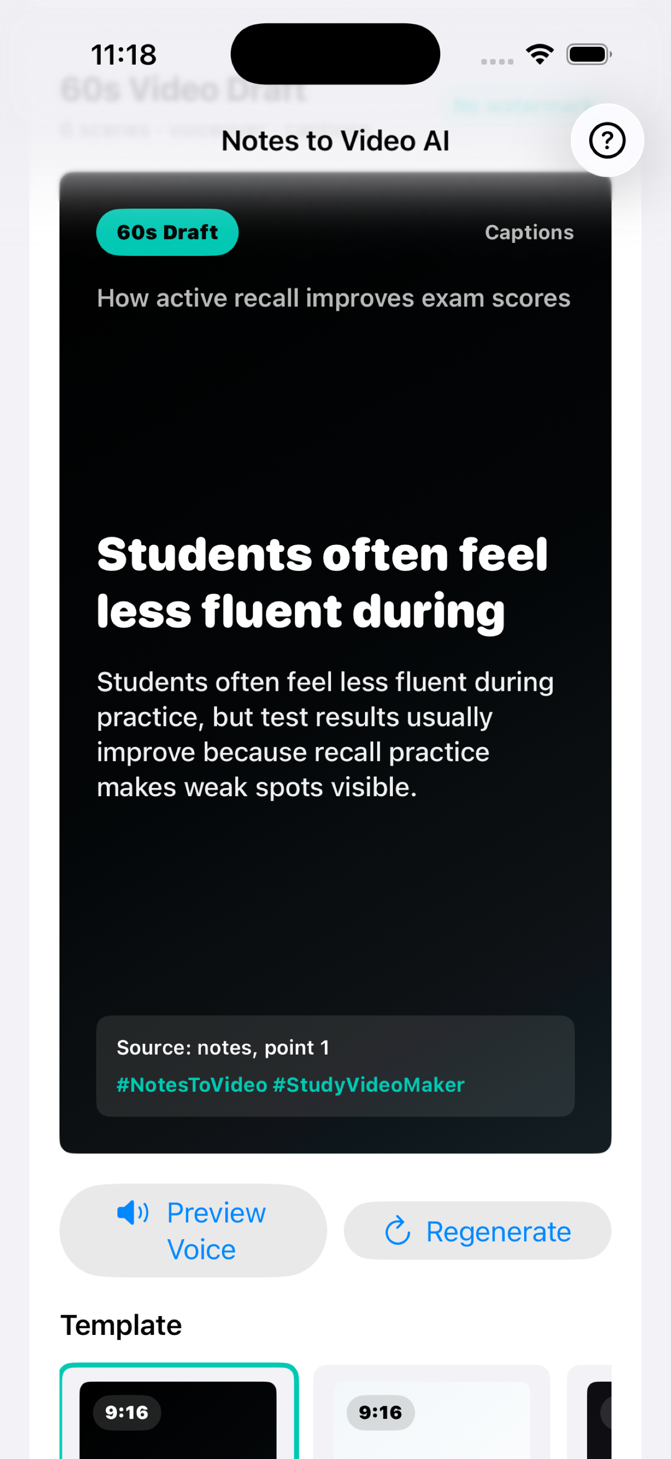 Notes to Video AI screenshot 6
