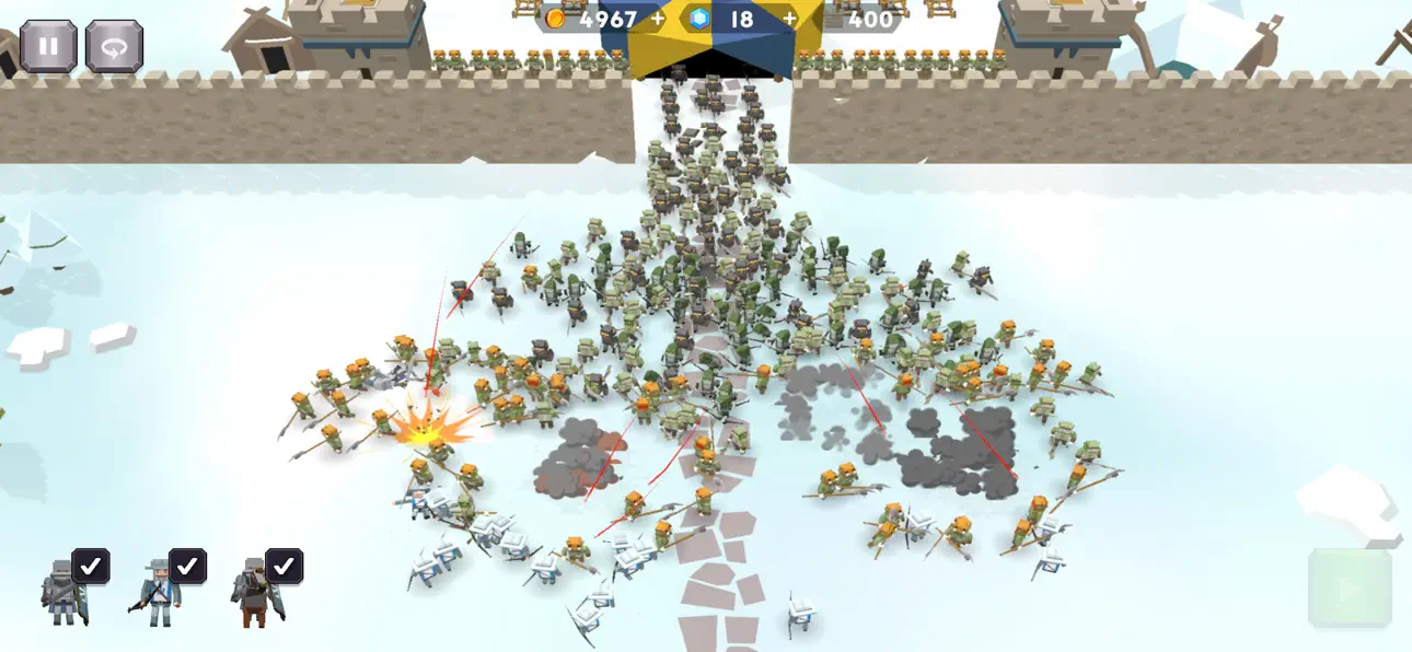 Medieval Defense & Conquest 2 Hack screenshot 4 - iOS game interface