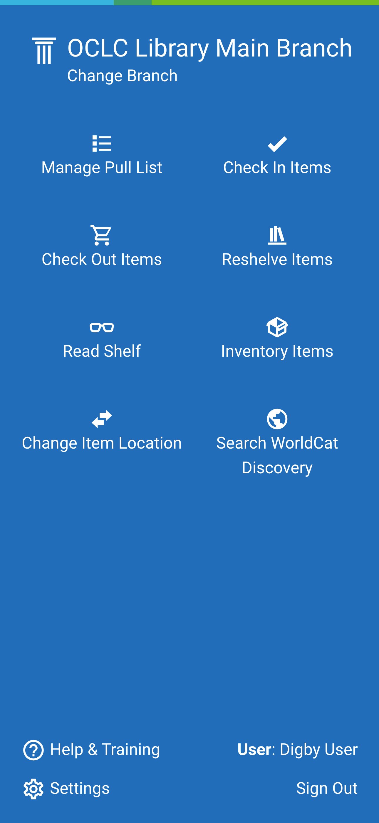 Digby® by OCLC® screenshot 3