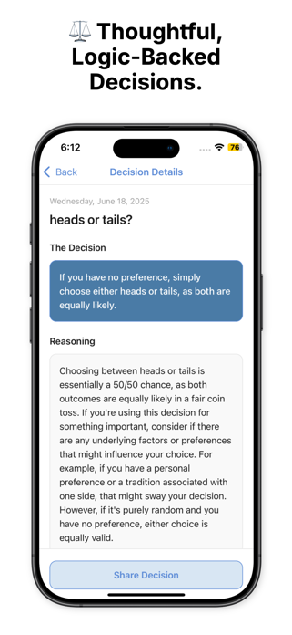 idk: AI Decision Maker Screenshot 2 of 4