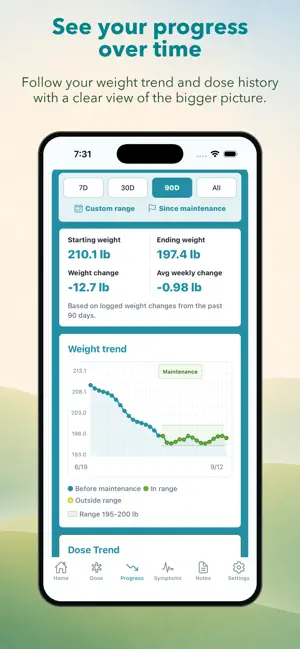 GLP-1 Tracker: Weight & Dose screenshot 4
