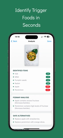 FODMAP Friendly AI Scanner Screenshot 5 of 5