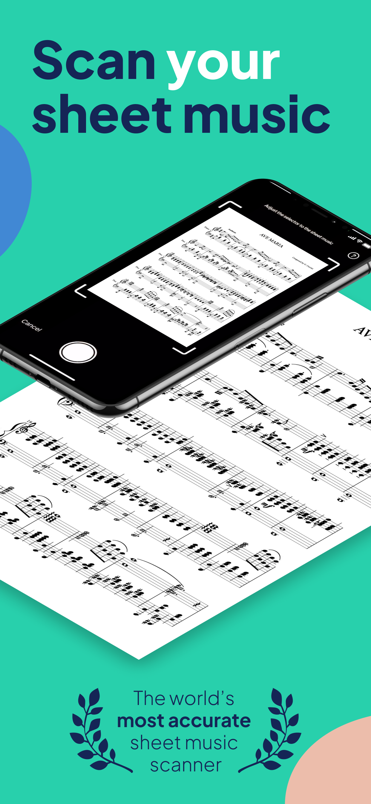Sheet Music Reader Halbestunde