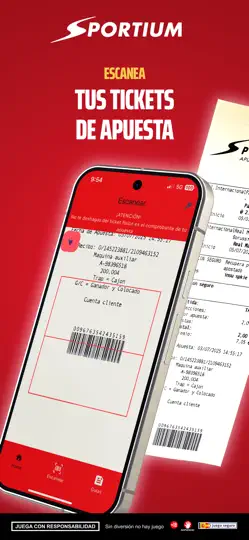 Captura de pantalla de Sportium Assistant - Apuestas en iPhone 1