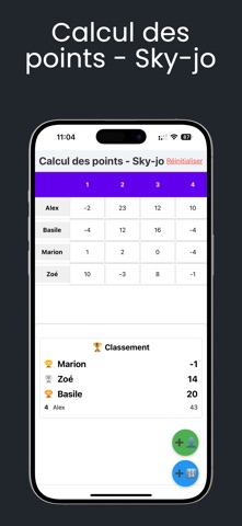Sky-jo - Calcul des points Screenshot 2 of 3