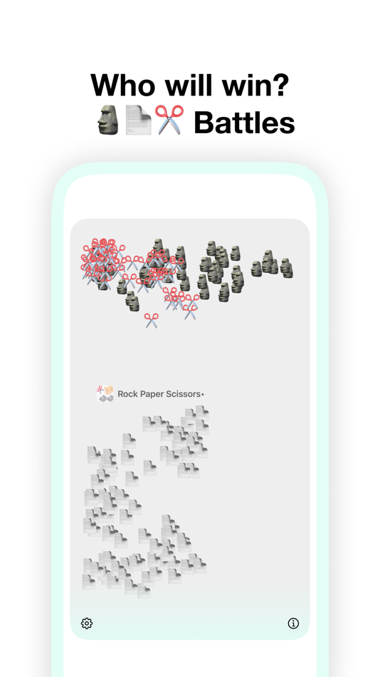 #1. Rock Paper Scissors• (iOS) 由: Alexey Primechaev