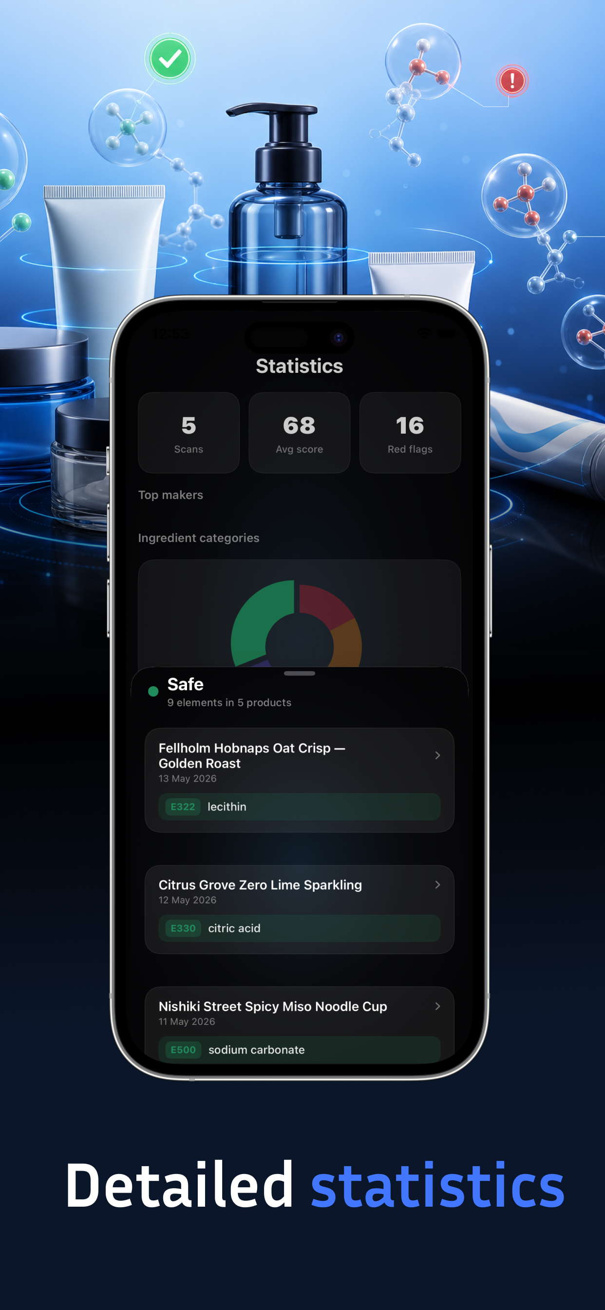 Cosmetic & Food Scanner screenshot 3