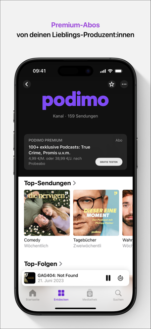 Apple Podcasts Screenshot