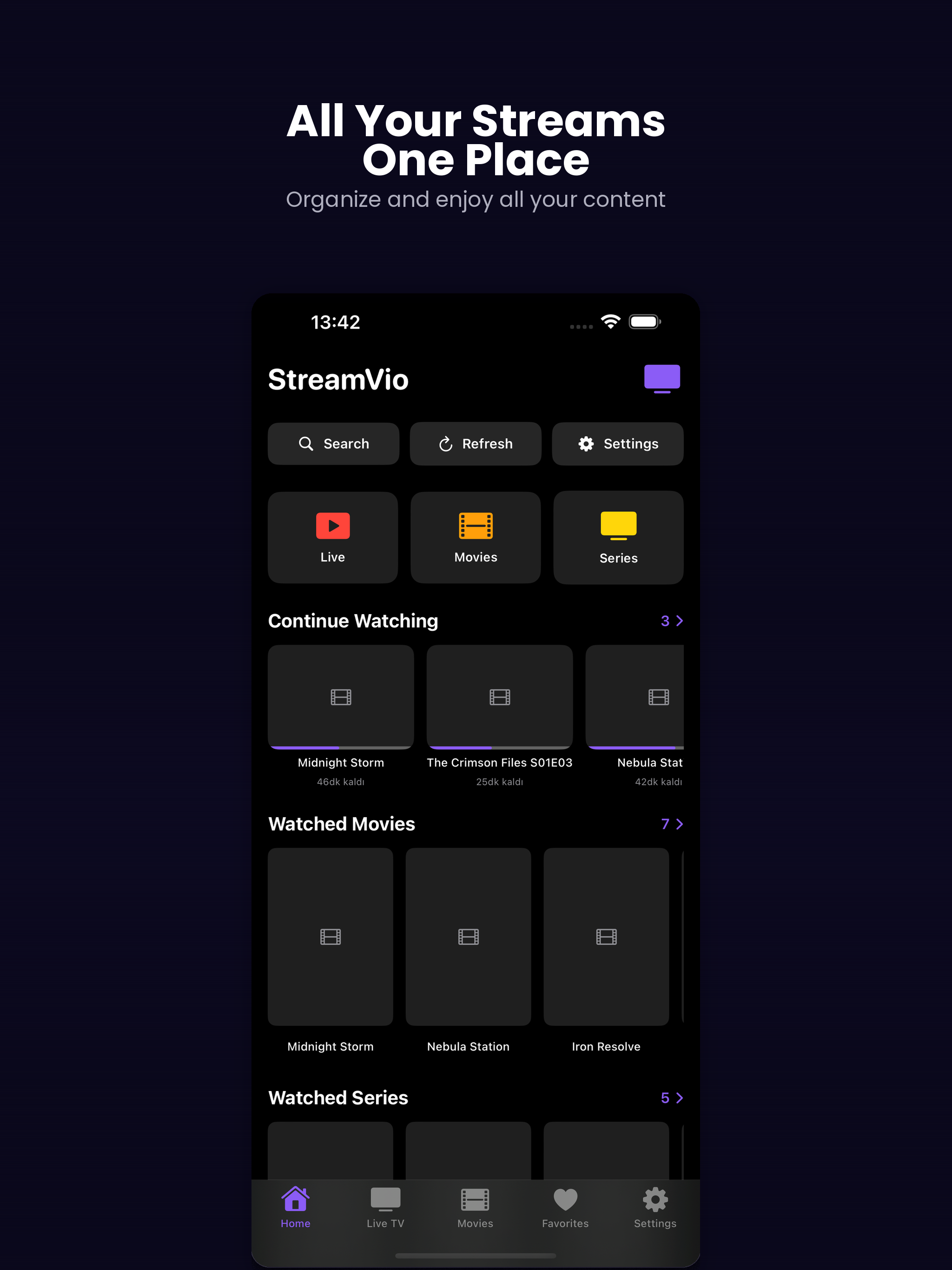StreamVio - IPTV Player screenshot 8