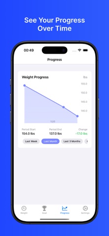 Baari - Weight Tracker Screenshot 2 of 3