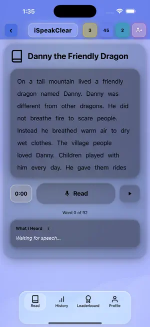 iSpeakClear screenshot 2