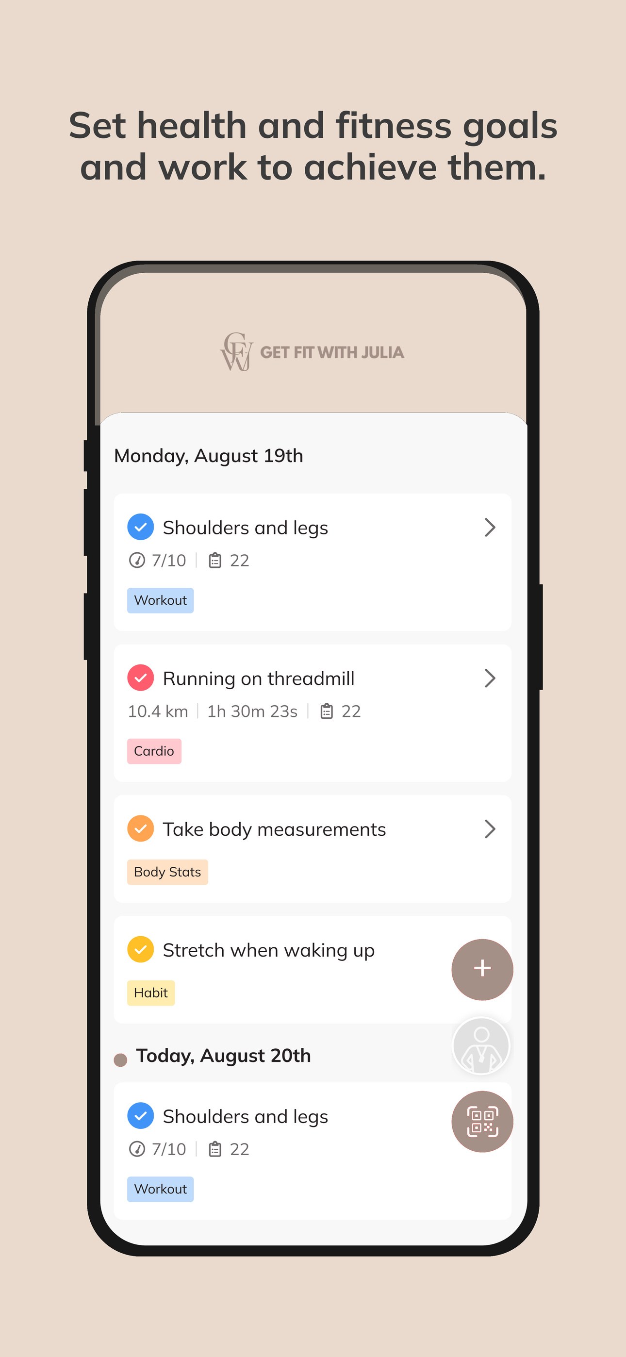 Get Fit With Julia