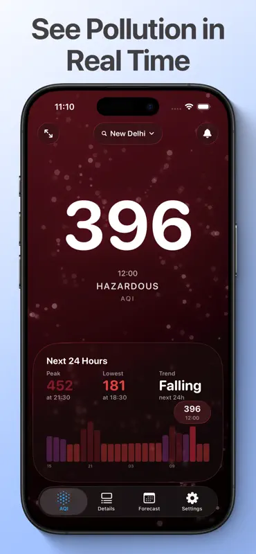 Air Quality Index Deluxe screenshot 7 of 8