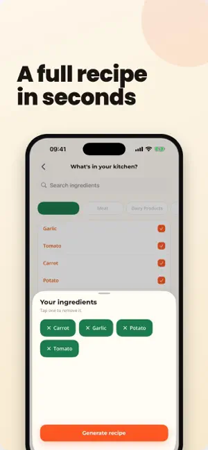 Recipe Generator - whichFood screenshot 4