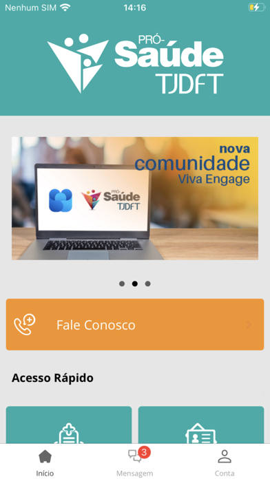 Pró-Saúde TJDFT Screenshot