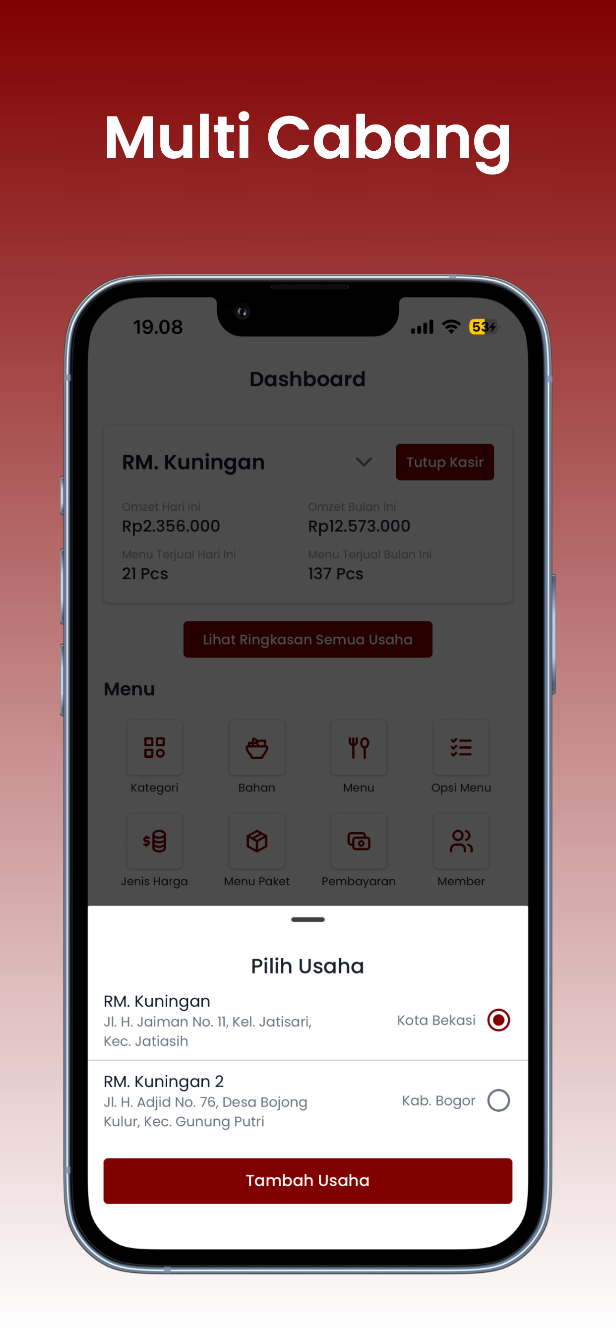 Bistro - Kasir Bisnis Kuliner