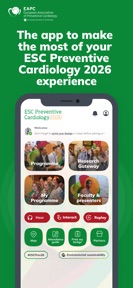 ESC Preventive Cardiology 2026 screenshot