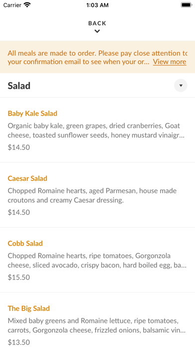Burgers, Shakes & Fries iPhone screenshot 3 - Food & Drink app