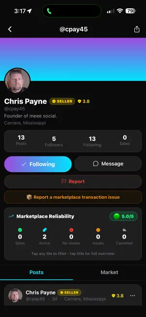 Meee Social screenshot 1