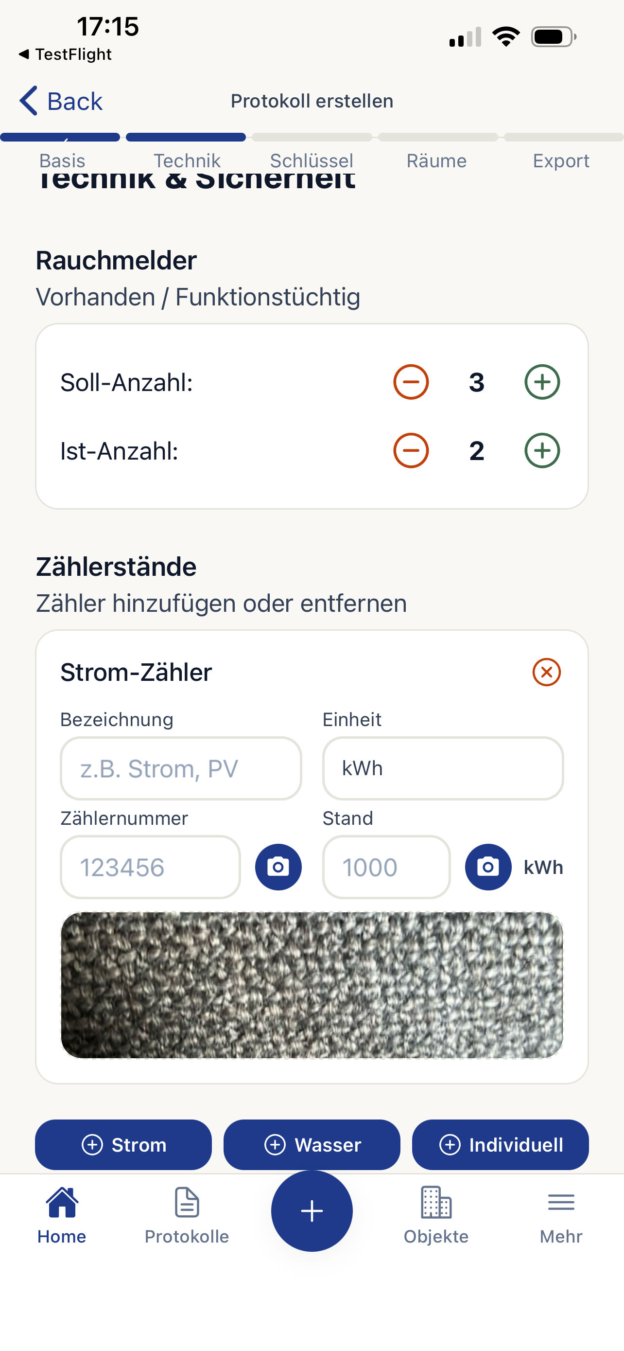 WohnungsCheck Protokoll screenshot 8