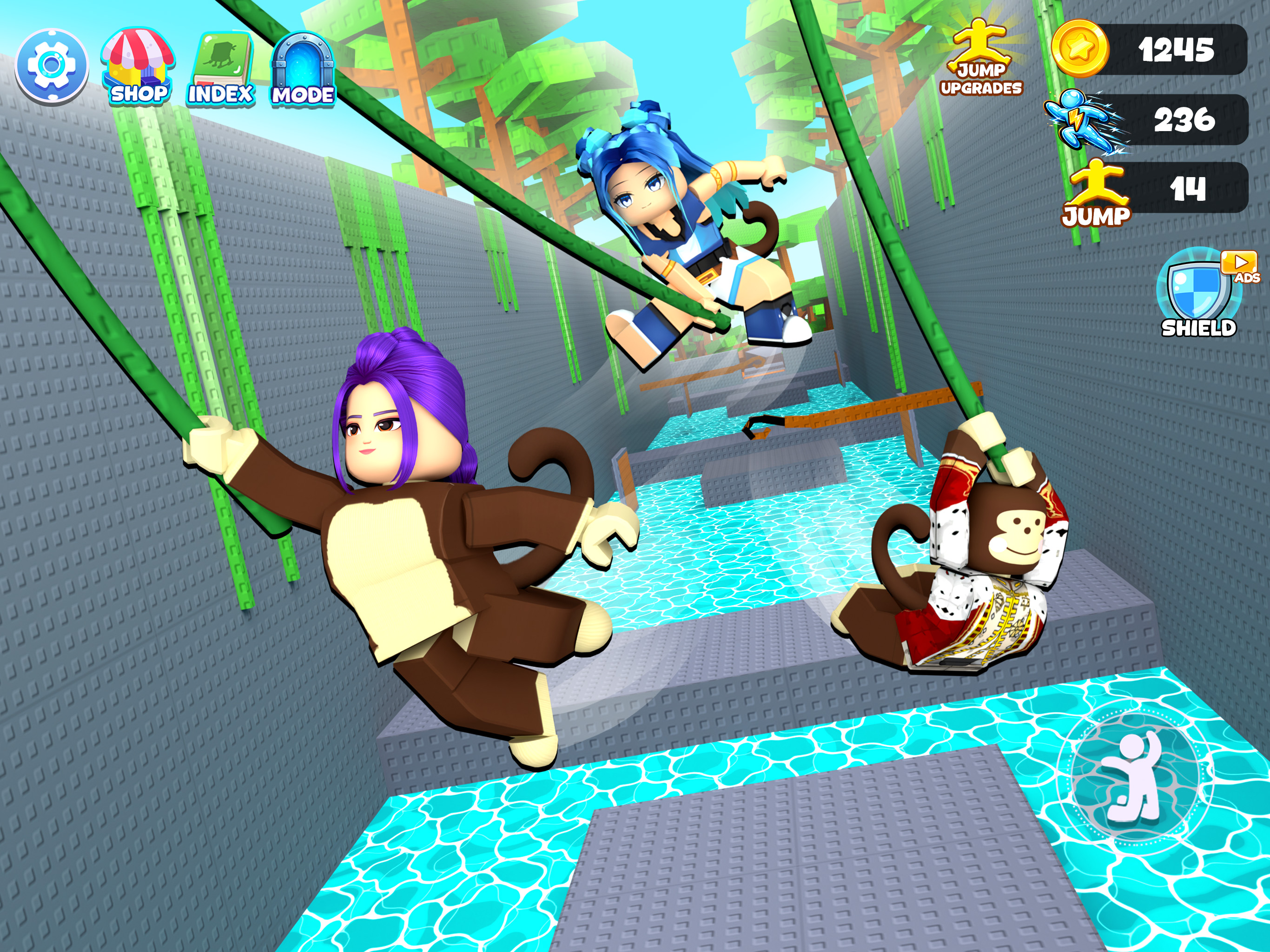 Keyboard Jump World Parkour screenshot 11