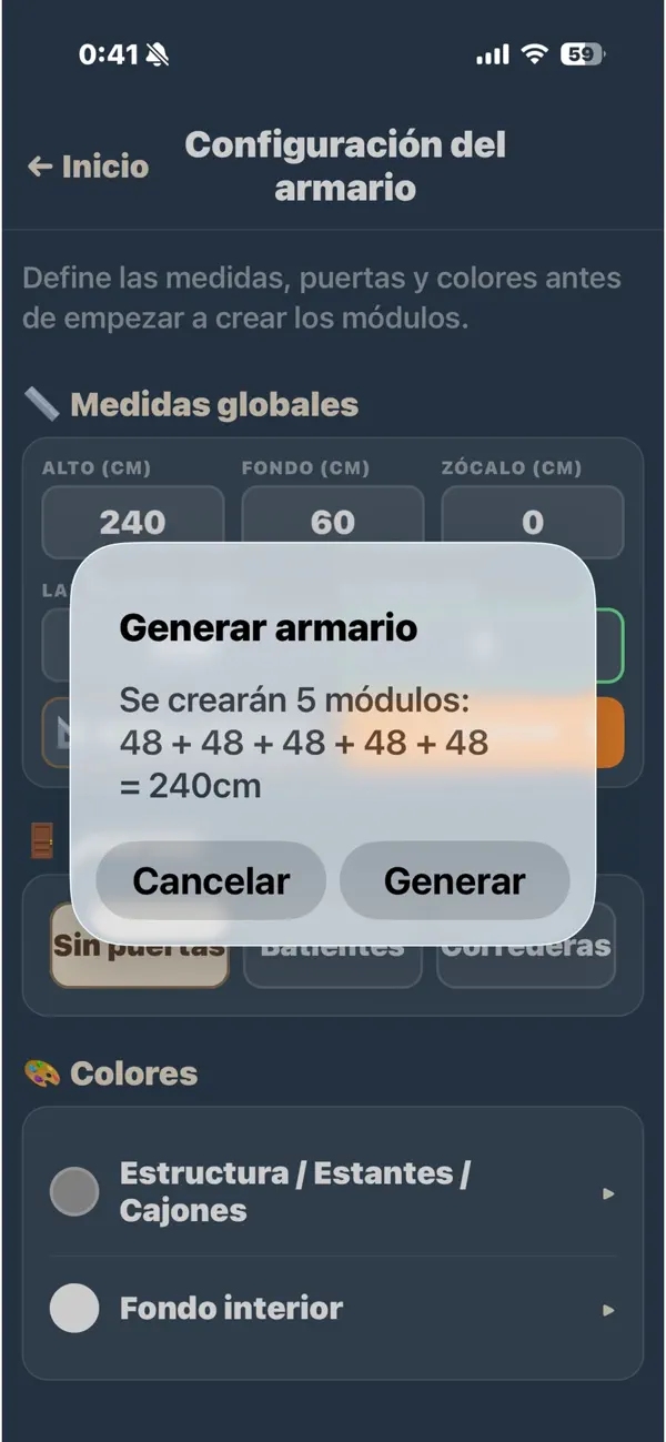 Screenshot #3 pour Armario Planner