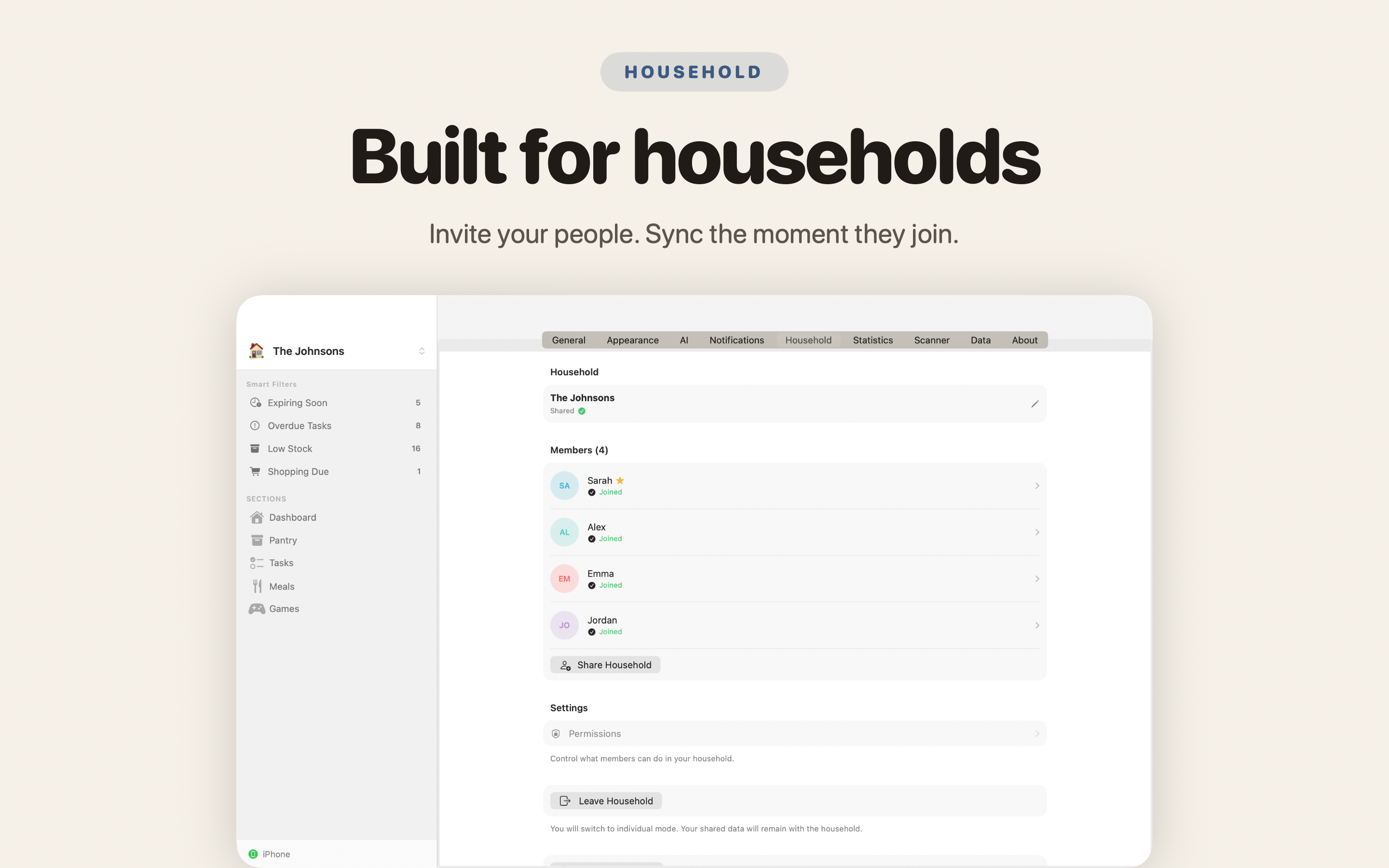 hmly: Pantry, Recipes & Chores screenshot 30