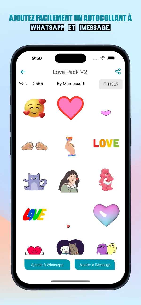 Screenshot #2 pour Sticker Maker !