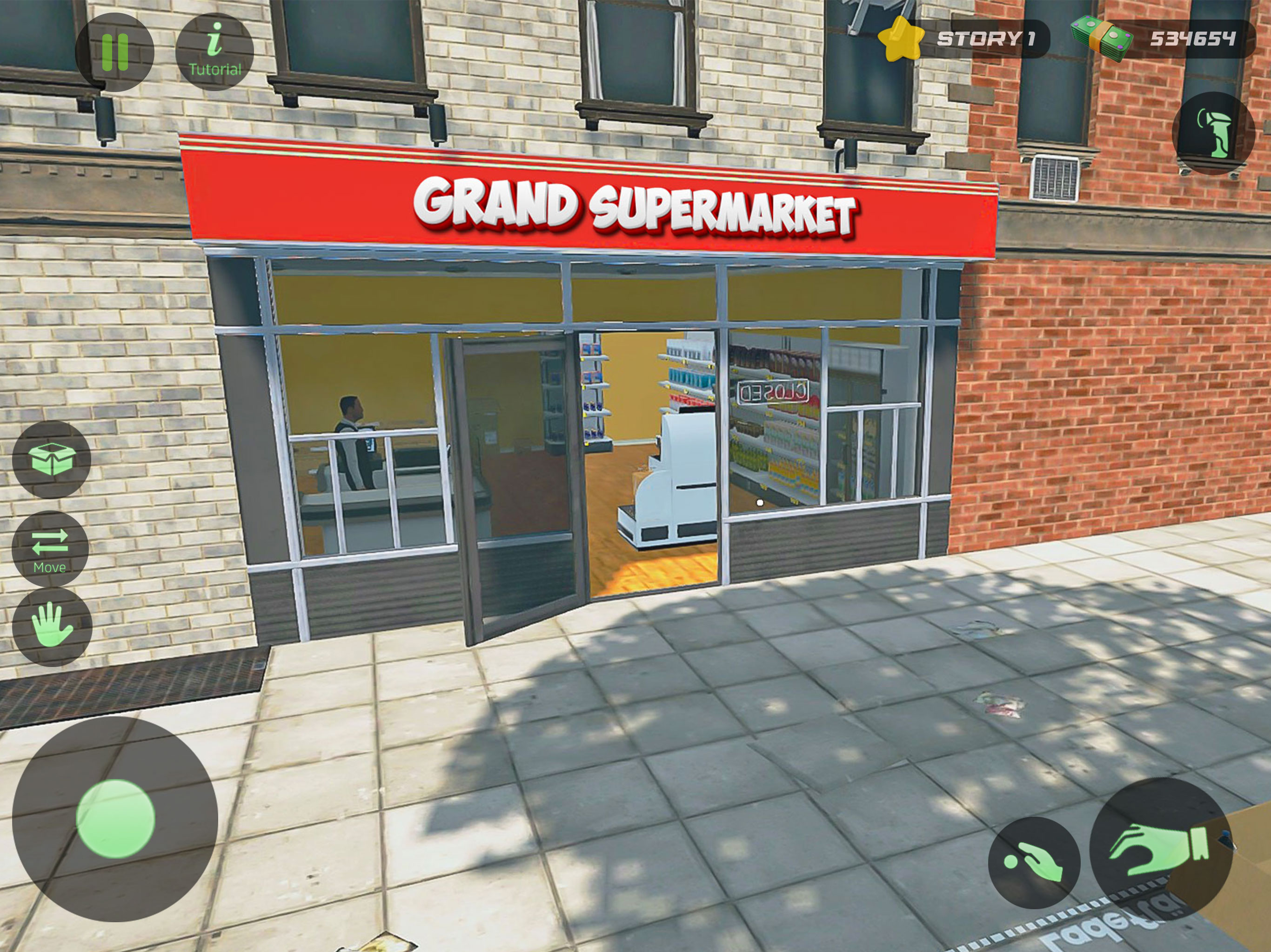 Supermarket Shop Life Sim 2025