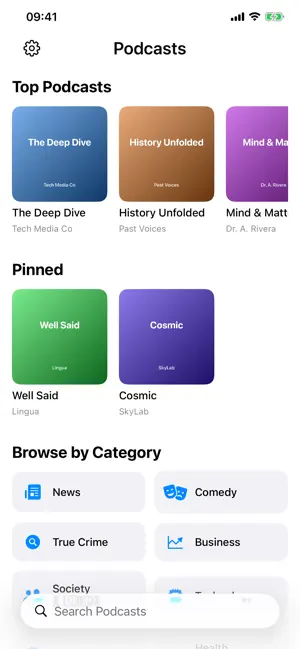 Audra: Audiobooks & Podcasts screenshot 1