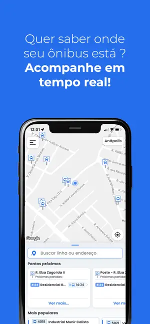 Moveciti: Ônibus em tempo real screenshot 2