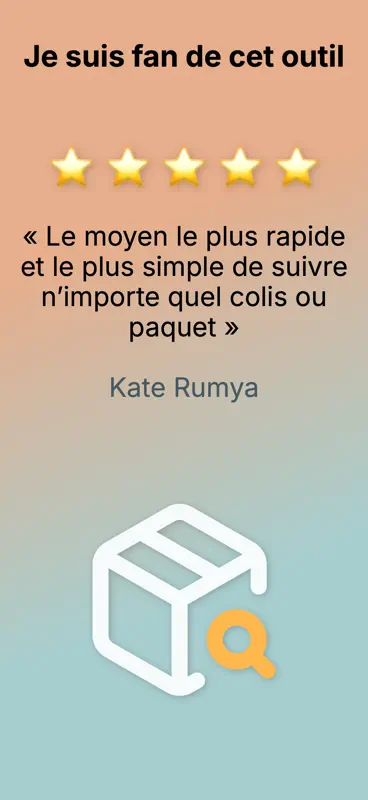Suivi de Colis – Parcel Track screenshot 3 of 8