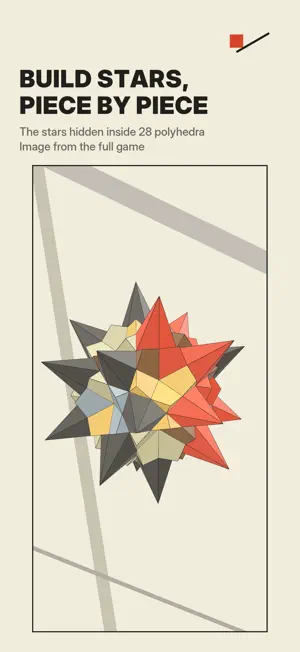 Stellaria: Polyhedra Puzzle screenshot 1