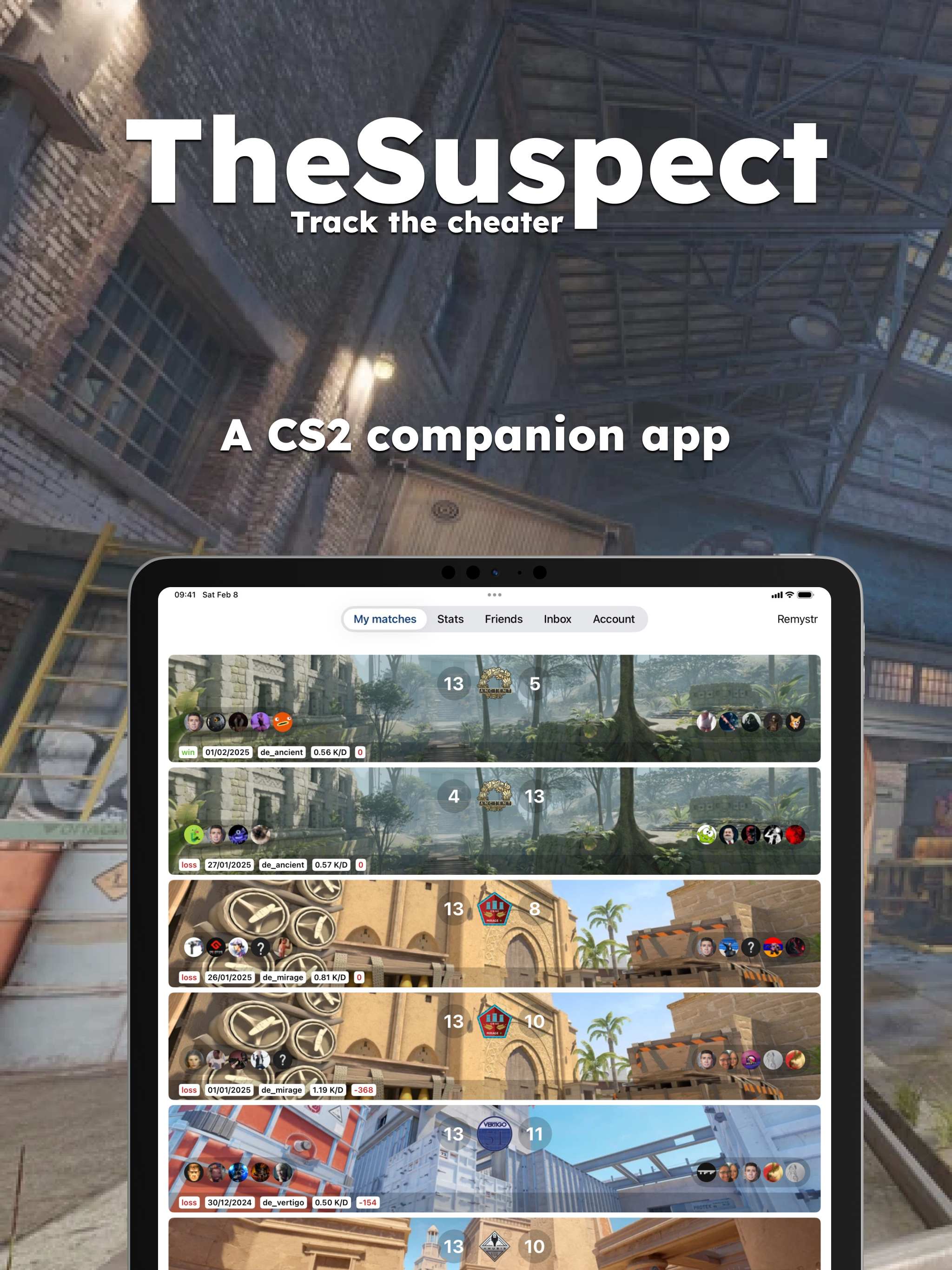 TheSuspect - Track the cheater screenshot 6