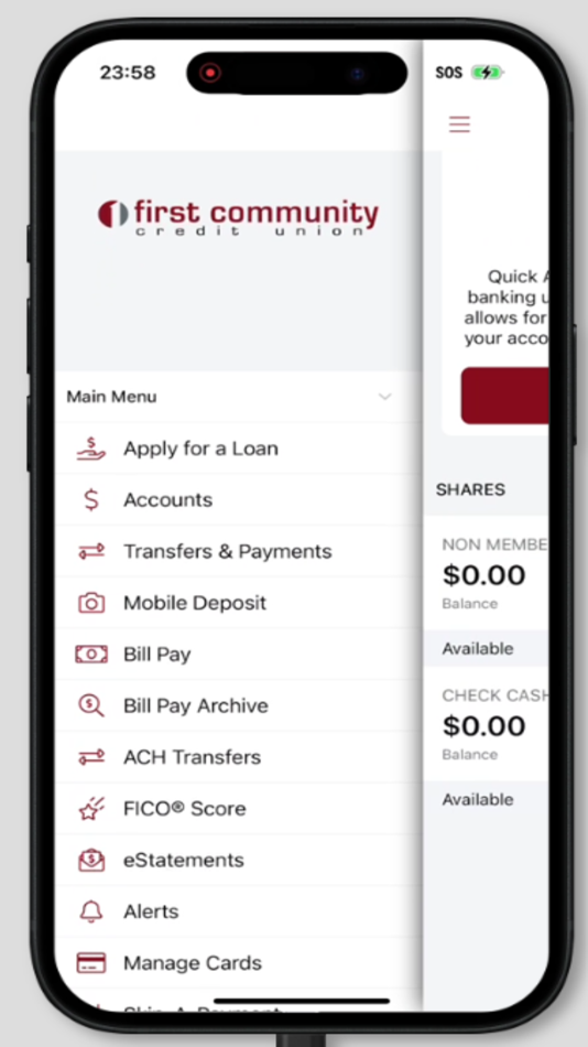 #4. First Comm Credit Union Mobile (iOS) 由: First Community Credit Union