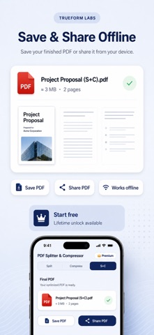 PDF Splitter & Compressor Screenshot 6 of 6