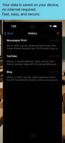 Citation Generator Screenshot 4 of 5